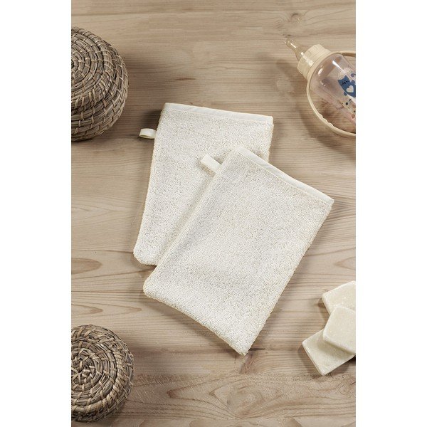 Béžová detská osuška z bambusu a bavlny Mila - Lydia&Co-image-4