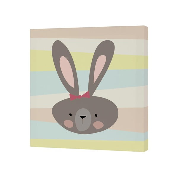 Obraz Little W Little Rabbits, 27 × 27 cm