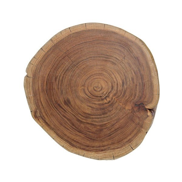 Odkladací stolík z akáciového dreva Bizzotto Aron, Ø 32 cm-image-2