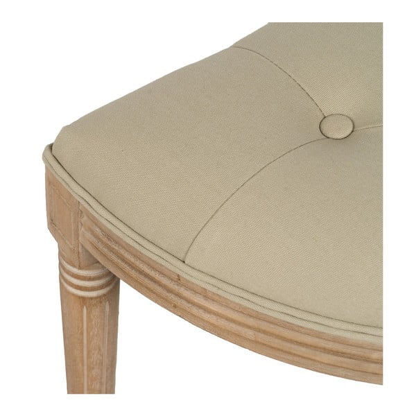 Béžová/v prírodnej farbe lavica Royal – Ixia-image-4