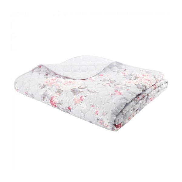 Pléd na posteľ Catherine Lansfield Canterbury Rose, 240 × 260 cm-image-1