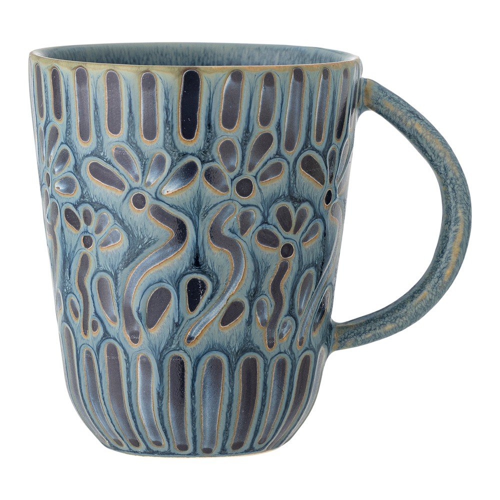 Modrý kameninový hrnček 150 ml Samsin – Bloomingville