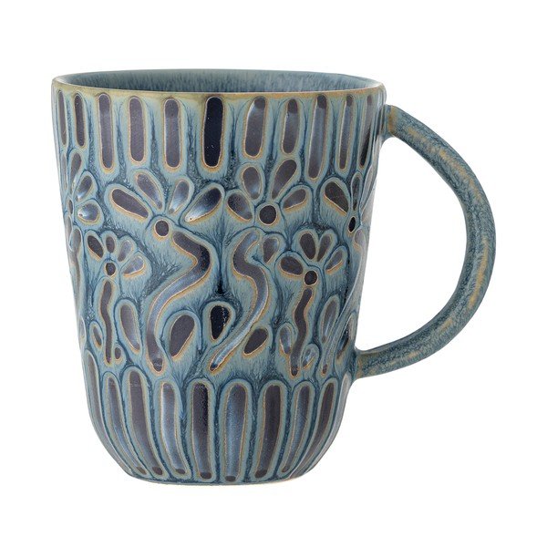 Modrý kameninový hrnček 150 ml Samsin – Bloomingville