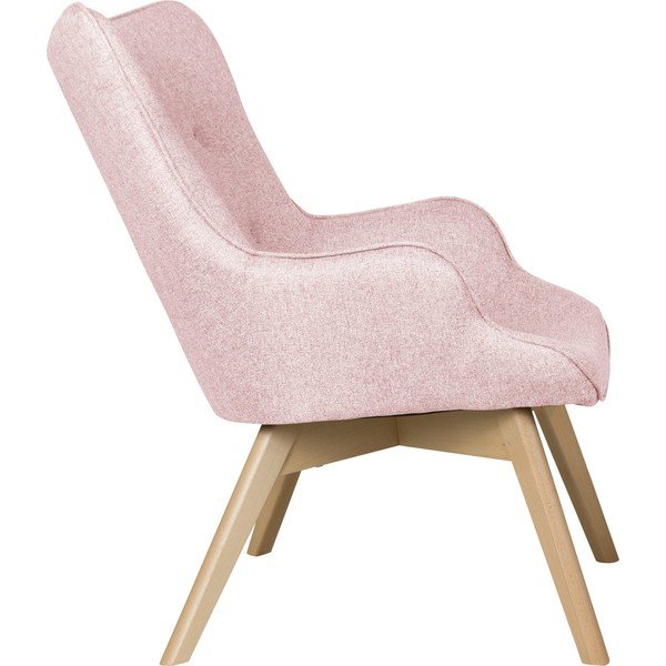 Svetloružové kreslo Niko – Ropez-image-3