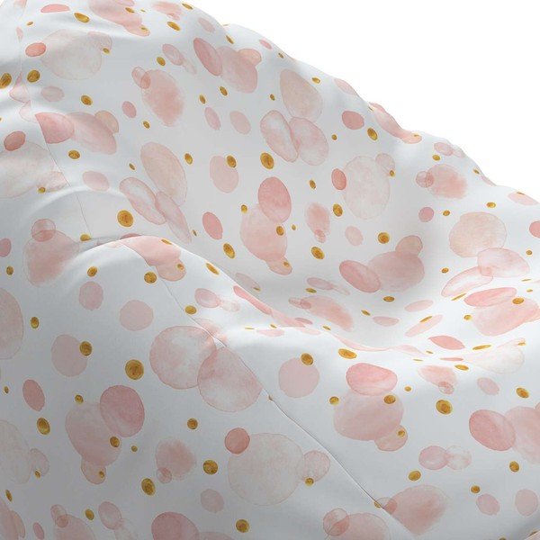 Ružový detský sedací vak Magic - Yellow Tipi-image-1