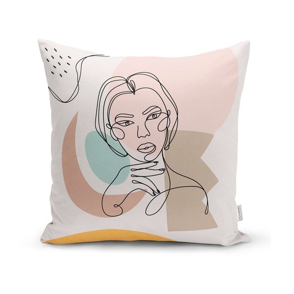 Súprava 3 dekoratívnych obliečok na vankúše Minimalist Cushion Covers Minimalist Line, 45 x 45 cm-image-4