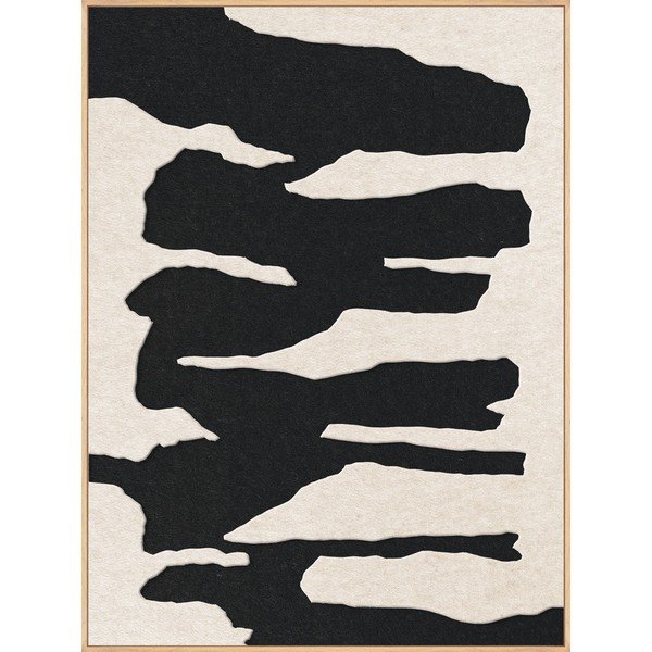 3D obraz s rámom/akustický 90x120 cm Frequency 2 – Malerifabrikken