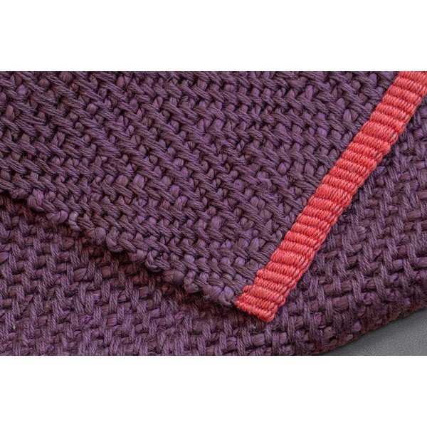 Vínovočervený jutový behúň 70x150 cm Notes – Mette Ditmer Denmark-image-3