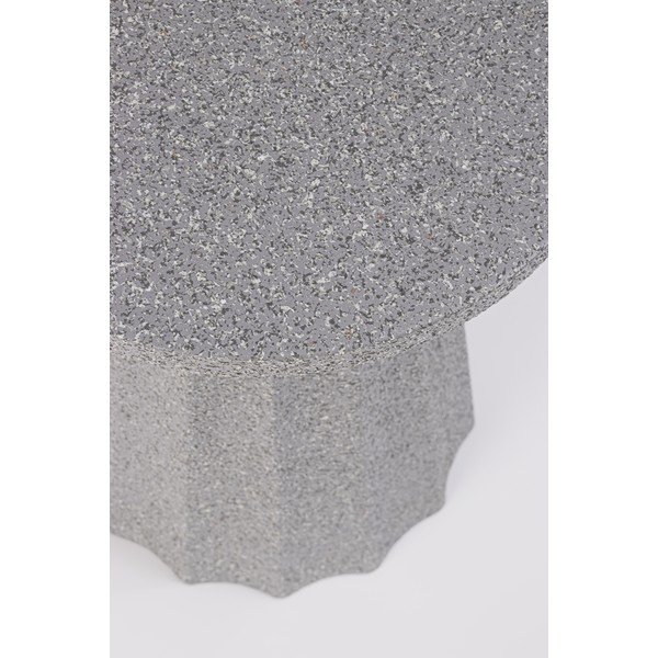 Sivý oceľový okrúhly konferenčný stolík ø 30 cm Adelya – Yes Everyday-image-2