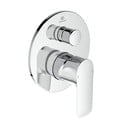Vaňová podomietková batéria v lesklo striebornej farbe Connect Air – Ideal Standard