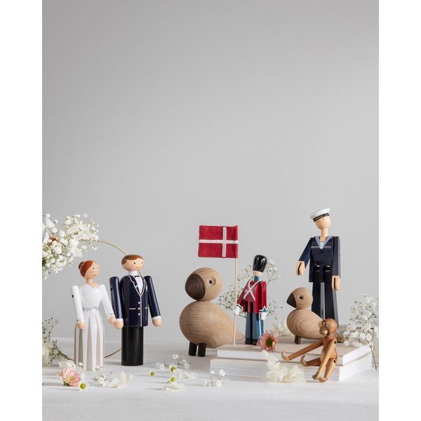 Drevená soška Groom - Kay Bojesen Denmark-image-2