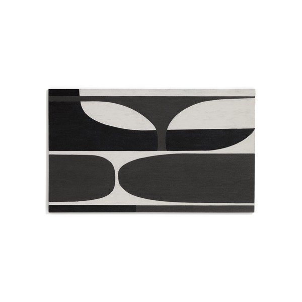 Ručne maľovaný obraz na plátne 120x200,5 cm Onure – Kave Home-image-3