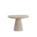 Kovový okrúhly odkladací stolík ø 60 cm Abala – Light & Living