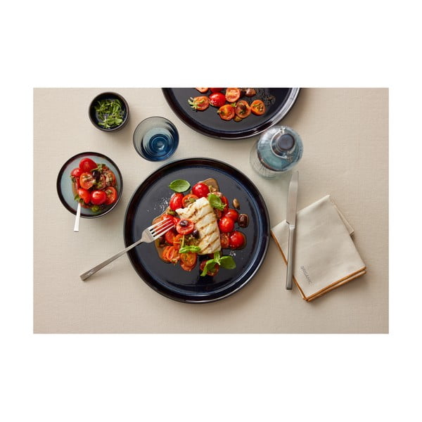 Oceľový príbor v matne striebornej farbe 16 ks – Bitz-image-1