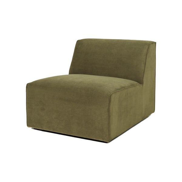 Zelený menčestrový modul pohovky (stredový diel) Sting - Scandic-image-2