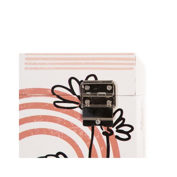 Krémové dekoratívne úložné boxy v súprave 2 ks 30x18x15 cm Flowers – Ixia-image-4