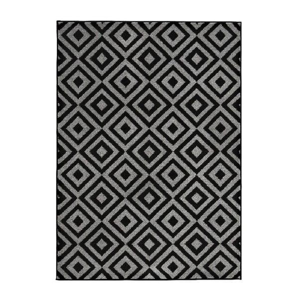 Koberec Matrix Black Grey 120x170 cm