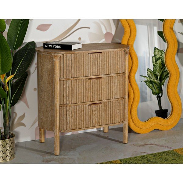 Komoda z jedlového dreva v prírodnej farbe 80,5x82x47 cm Gothenburg – Mauro Ferretti-image-1