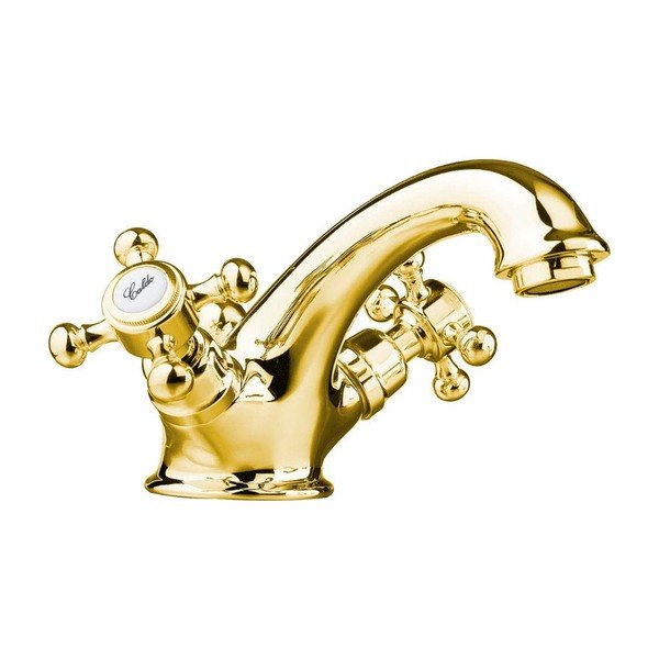 Stojančeková umývadlová batéria v zlatej farbe Antea – Sapho-image-2