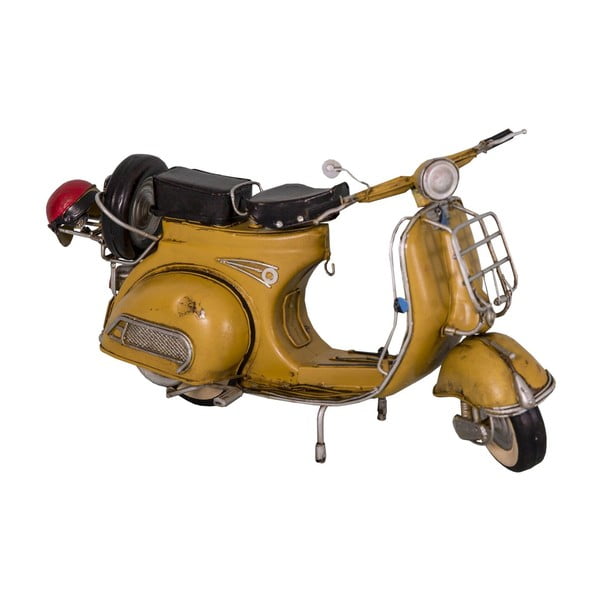 Dekoratívny skúter Antic Line Yellow Scooter