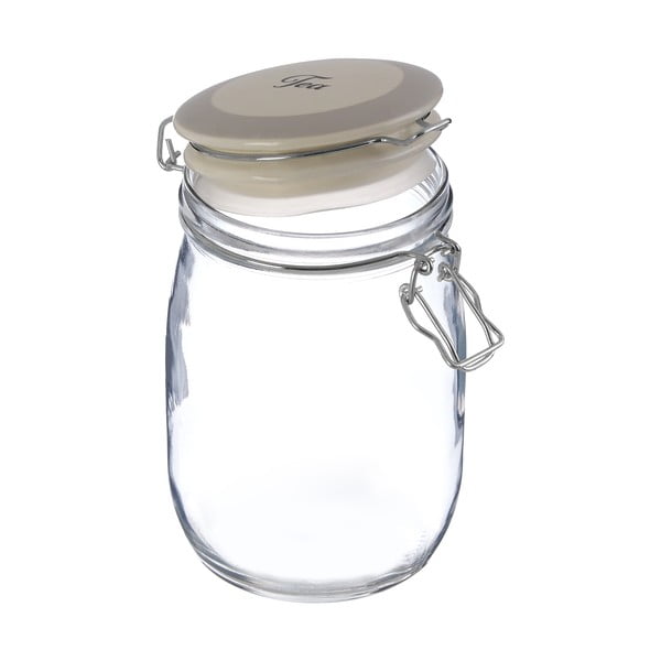 Sklenená dóza na sypaný čaj Grocer – Premier Housewares-image-2