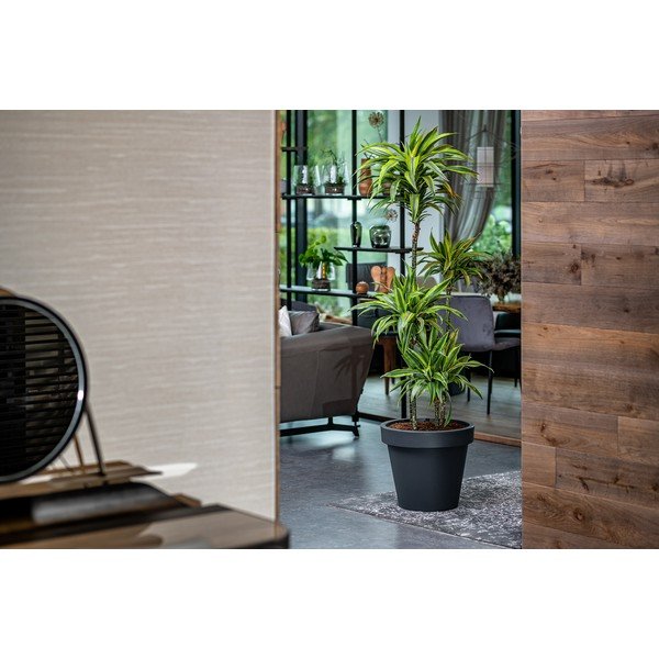 Plastový kvetináč ø 29 cm Metro Twist – Gardenico-image-1