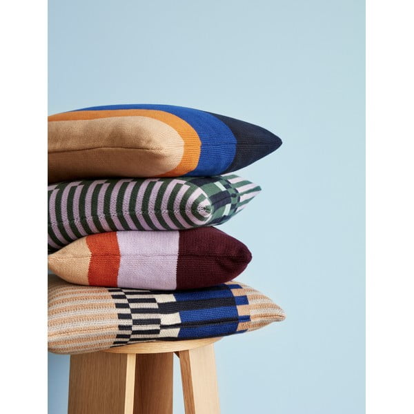 Bavlnený vankúš Hübsch Norma, 60 x 40 cm-image-1