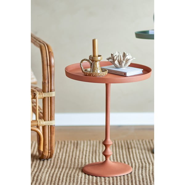 Kovový okrúhly odkladací stolík ø 37 cm Anjou – Bloomingville-image-2