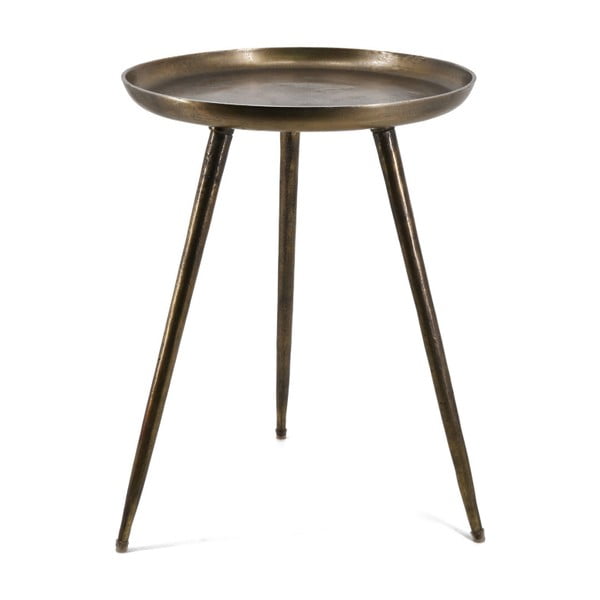 Odkladací stolík v bronzové farbe Moycor, výška 54 cm