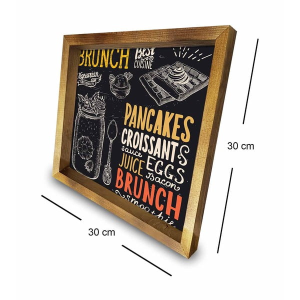 Obraz 30x30 cm Brunch - Wallity-image-2