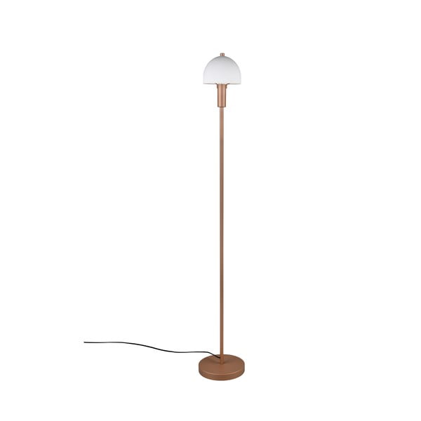 Stojacia lampa v bronzovej farbe so skleneným tienidlom (výška 120 cm) Glenn – Trio-image-2