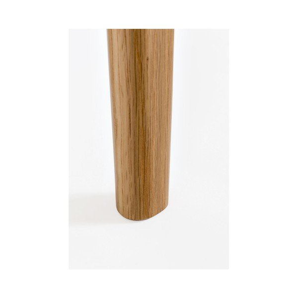 Sada 2 jedálenských stoličiek s podnožou z dubového dreva Woodman Adra Naturo Light-image-3