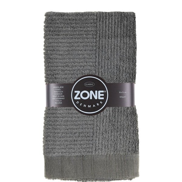 Sivý uterák Zone, 70  x  50 cm