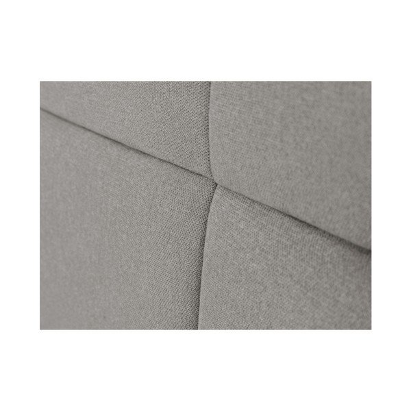 Svetlosivé čelo postele Mazzini Sofas Barletta, 180 × 120 cm-image-3