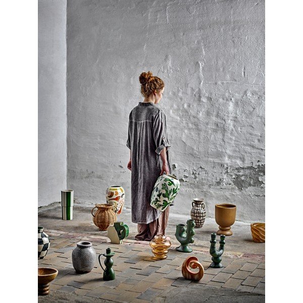Kameninová váza (výška  33 cm) Birdliva – Bloomingville-image-3