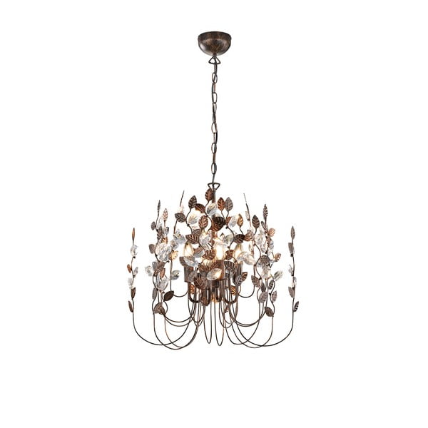 Závesné svietidlo v bronzovej farbe ø 52 cm Napoli – Trio