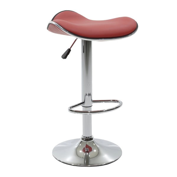Barová stolička InArt Puero, červená