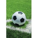 Zelená fleecová detská deka 100x150 cm Football – Jerry Fabrics