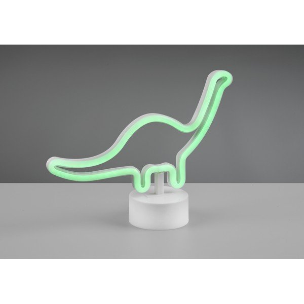 Biela LED stolová lampa (výška 20 cm) Bronto - Reality-image-1