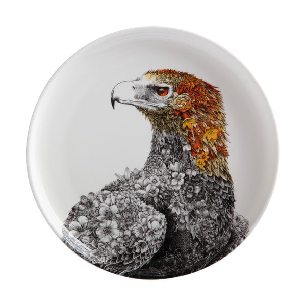 Biely porcelánový tanier Maxwell & Williams Marini Ferlazzo Eagle, ø 20 cm