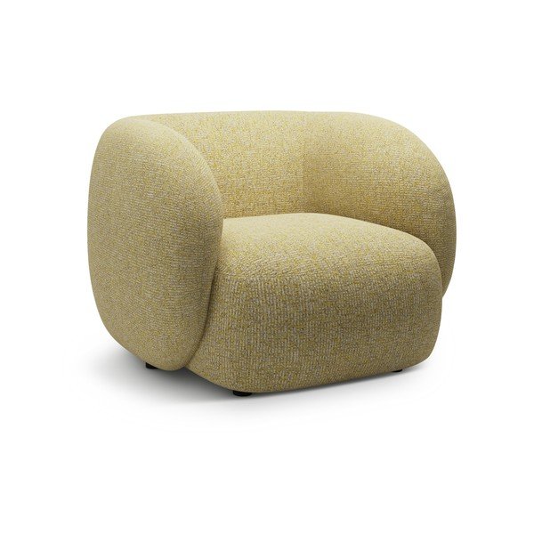 Žlté kreslo Kate – Micadoni 