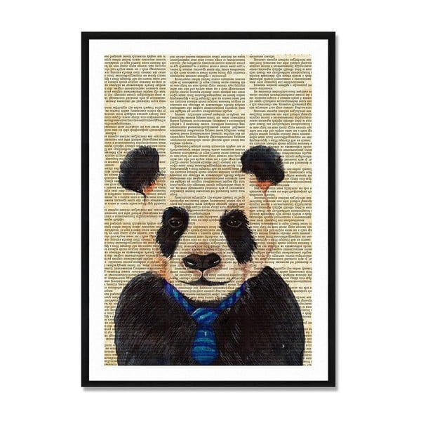 Obraz Really Nice Things Newspaper Panda, 40 × 60 cm