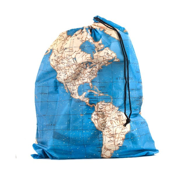 Sada 4 cestovných tašiek Kikkerland Maps-image-3