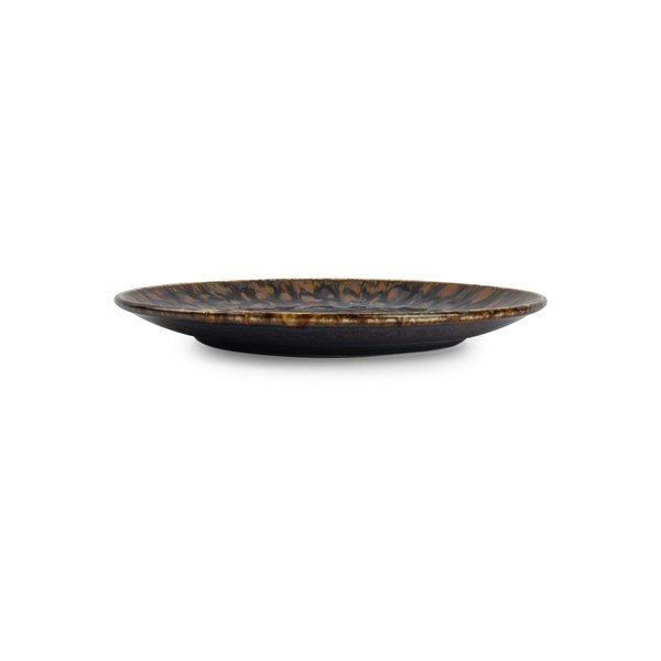 Hnedý dezertný porcelánový tanier ø 20,5 cm Resto – BonBistro-image-3