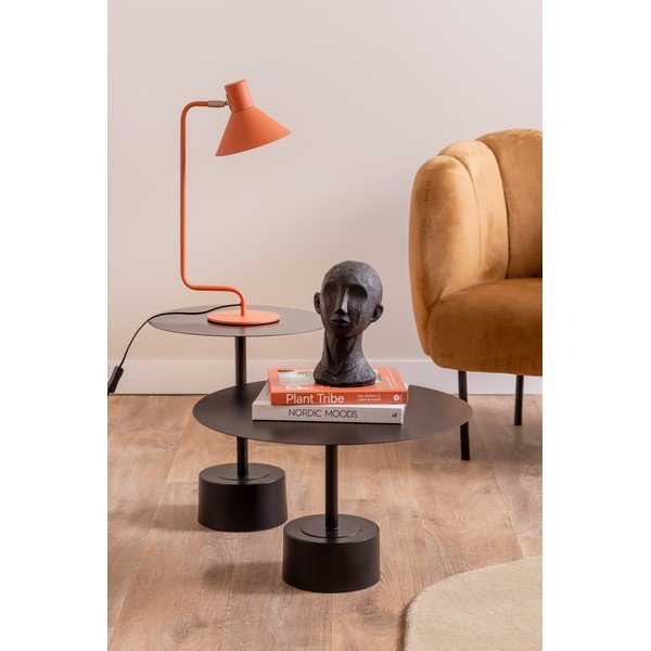 Kovový okrúhly odkladací stolík ø 40 cm Nowa – Leitmotiv-image-1