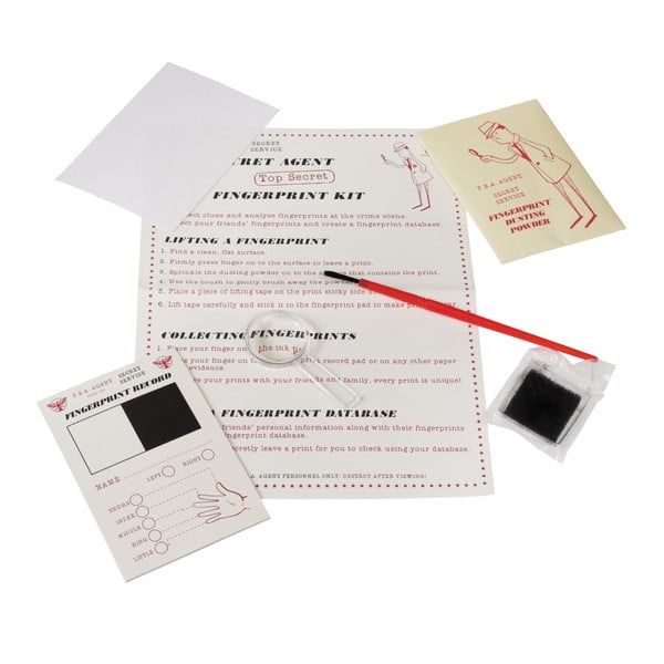 Špiónsky set na odtlačky prstov Rex London Detective-image-3