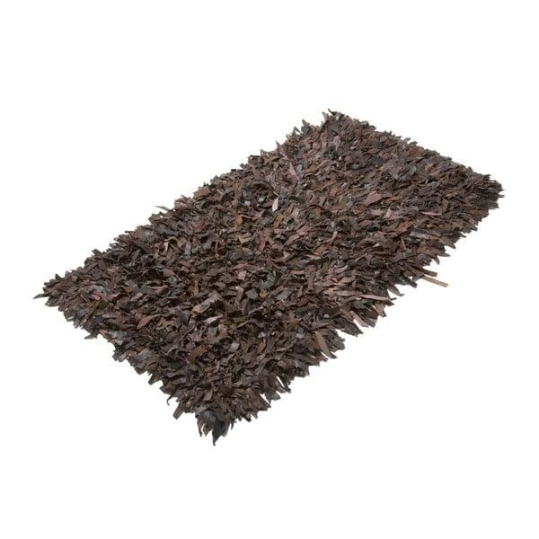 Kožený koberec Cotex Shaggy, 140 × 200 cm