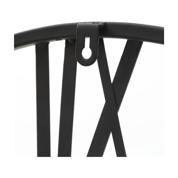 Nástenné železné hodiny Black Iron-image-3