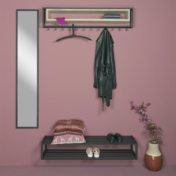 Nástenné zrkadlo 30x160 cm School – Spinder Design-image-1