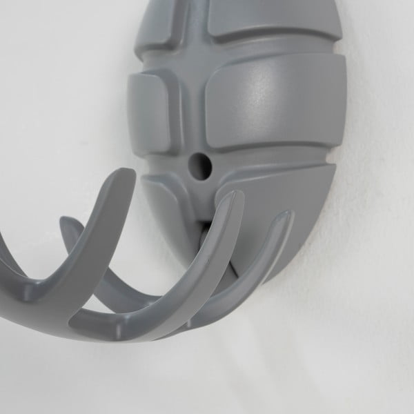 Sivý nástenný háčik Bug – Spinder Design-image-3